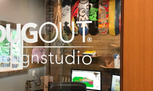 dugout design studio decal