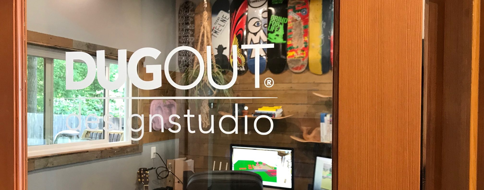 dugout design studio decal