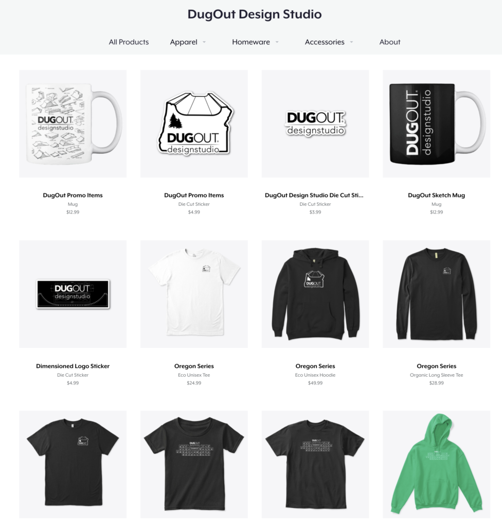 DugOut Design Studio Store