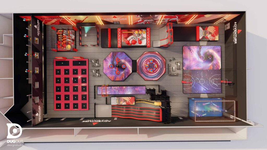 Indoor Play Center Rendering