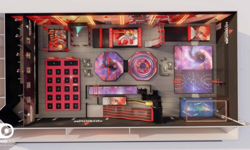 Indoor Play Center Rendering
